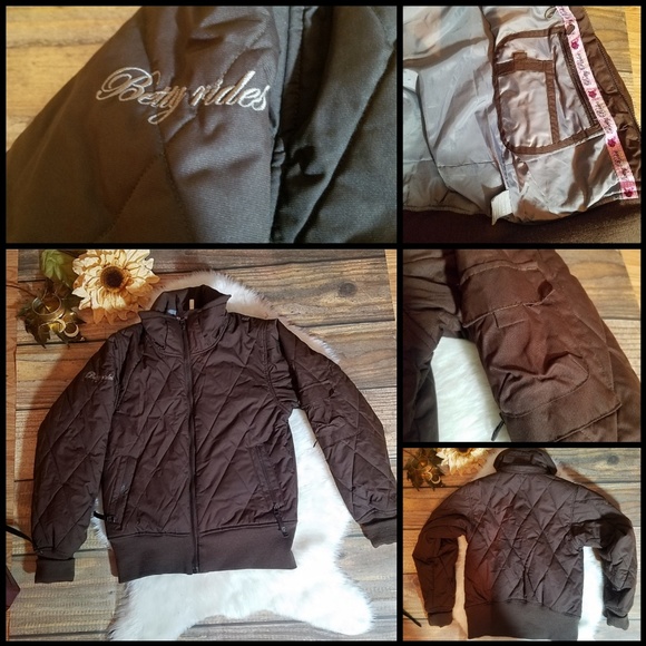 Betty Rides Jacket Snowboard Riding Quilted - Picture 3 of 8